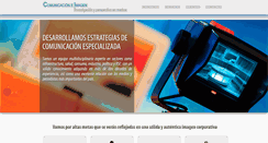 Desktop Screenshot of comunicacion-imagen.com.mx
