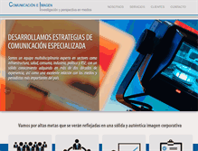 Tablet Screenshot of comunicacion-imagen.com.mx